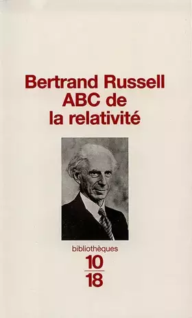 Couverture du produit · ABC de la relativité