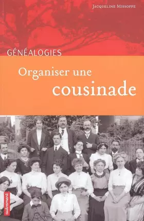 Couverture du produit · Organiser une cousinade