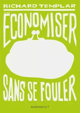 Couverture du produit · Economiser sans se fouler