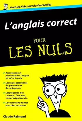 Couverture du produit · L'anglais correct