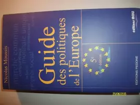 Couverture du produit · Guide des politiques de l'Europe.: 5ème édition