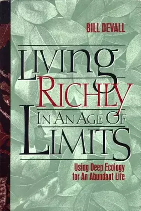 Couverture du produit · Living Richly in an Age of Limits