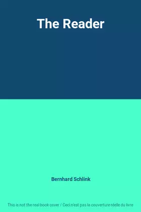 Couverture du produit · The Reader