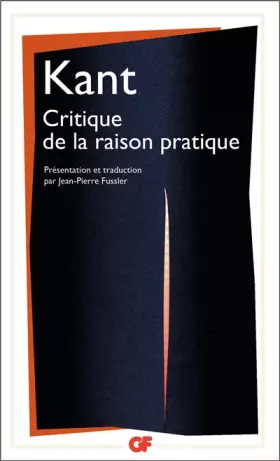 Couverture du produit · Critique de la raison pratique