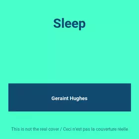 Couverture du produit · Sleep