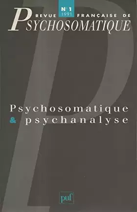 Couverture du produit · REV.FRSE DE PSYCHOSOMATIQUE 1991 N.1