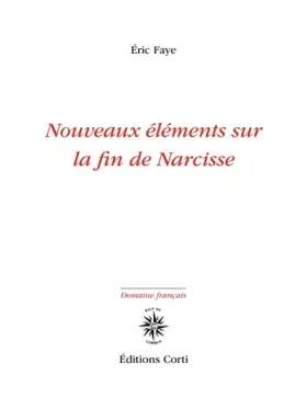 Couverture du produit · Nouveaux éléments sur la fin de Narcisse