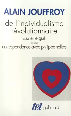 Couverture du produit · De l'individualisme révolutionnaire