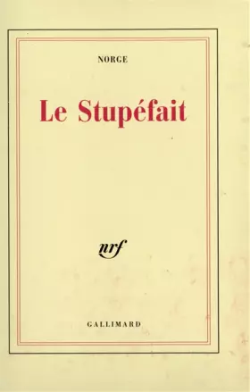 Couverture du produit · Le Stupéfait