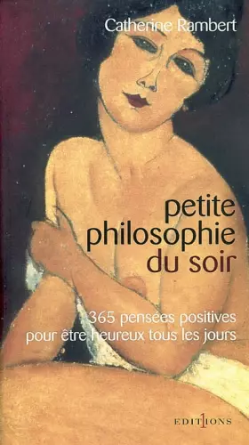 Couverture du produit · Petite philosophie du soir