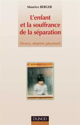 Couverture du produit · L'enfant de la souffrance et de la séparation