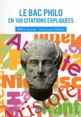 Couverture du produit · Petit livre de - Le Bac Philo en 100 citations expliquées