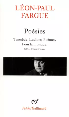 Couverture du produit · Poésies Tancrede Ludions Poemes Pour la musique
