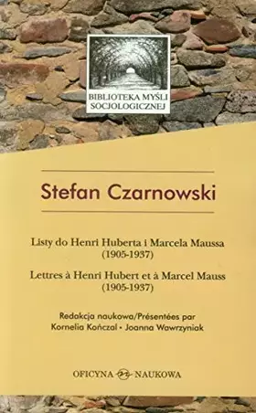 Couverture du produit · Listy do Henri Huberta i Marcela Maussa (1905-1937)