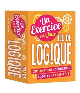 Couverture du produit · Un Exercice par jour Jeu de logique 2019
