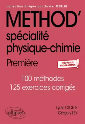 Couverture du produit · Spécialité Physique-Chimie - Première - nouveaux programmes