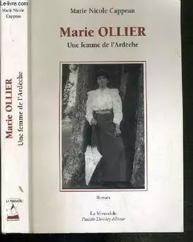 Couverture du produit · Marie Ollier, une femme de l'Ardèche