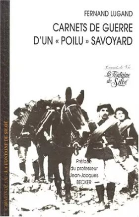 Couverture du produit · Carnets de guerre d'un poilu savoyard