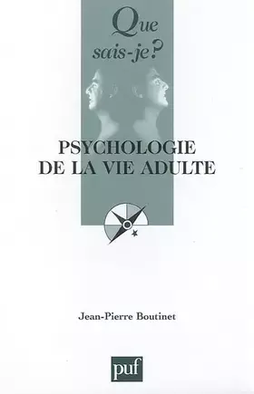 Couverture du produit · Psychologie de la vie adulte