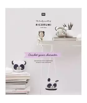 Couverture du produit · Rico Design Livre Ricorumi Crochet Your Character