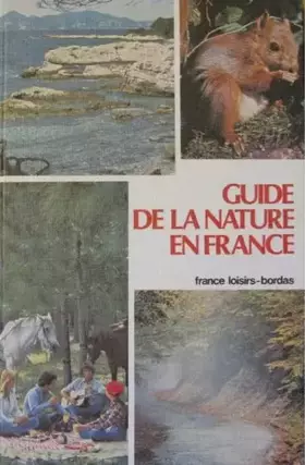 Couverture du produit · Guide de na nature en france