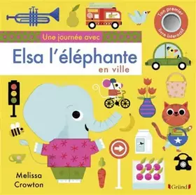 Couverture du produit · Une journée avec Elsa l'éléphante en ville