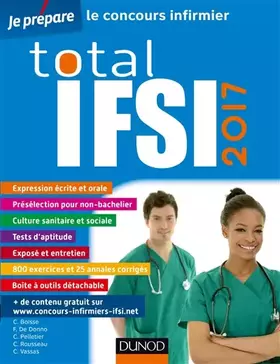 Couverture du produit · Total IFSI 2017 - Concours Infirmier: Livre + site concours IFSI