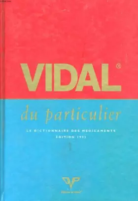 Couverture du produit · VIDAL du particulier : Edition 1995