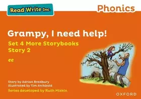 Couverture du produit · Read Write Inc Phonics: Orange Set 4 More Storybook 2 Grampy, I need help!