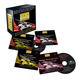 Couverture du produit · Les Plus Belles Oeuvres Pour Violon et violoncelle Les Plus Grands Virtuoses - coffret 20 CD