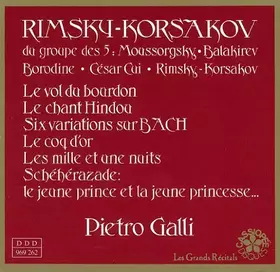 Couverture du produit · Le Vol du BourdonChant HindouSix Variations sur BachLe Coq d'or.