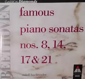 Couverture du produit · Famous Piano Sonatas Nos. 8, 14, 17 & 21