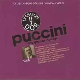 Couverture du produit · Les Grands Opéras : Manon Lescaut - La Bohème - Tosca - Madame Butterfly - La Fanciulla Del West - Il Tabarro - Suor Angelica -