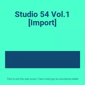 Couverture du produit · Studio 54 Vol.1 [Import]