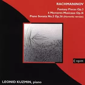 Couverture du produit · Morceaux De Fantaisie 3, 6 Moments Musicaux 16, Sonate pour Piano N 2 OP. 36