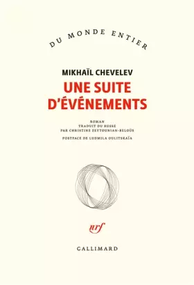 Couverture du produit · Une suite d’événements