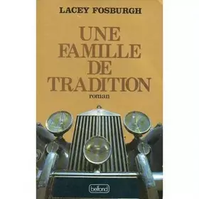 Couverture du produit · Une Famille de tradition