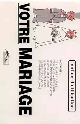 Couverture du produit · Votre mariage : mode d'emploi