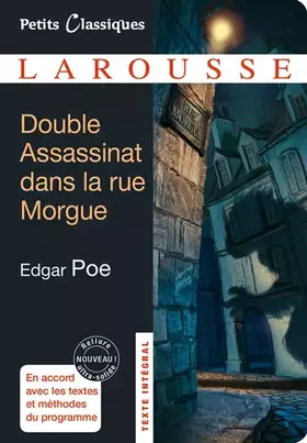 Couverture du produit · Double Assassinat dans la rue Morgue  La Lettre volée