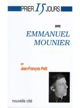 Couverture du produit · Prier 15 jours avec Emmanuel Mounier