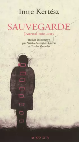 Couverture du produit · Sauvegarde : Journal 2001-2003