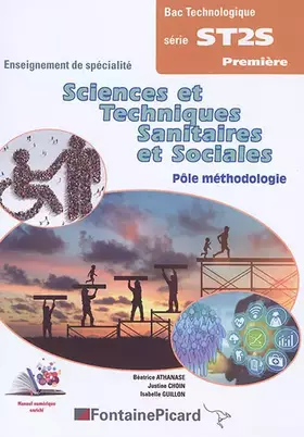 Couverture du produit · ST2S 1re pôle méthodologie: Enseignement de spécialité
