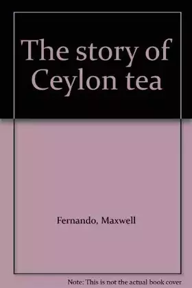 Couverture du produit · The story of Ceylon tea