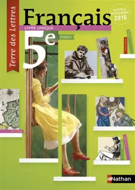 Couverture du produit · Terre des Lettres 5e - Grand format - Nouveau programme 2016