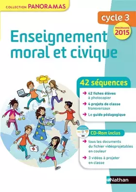 Couverture du produit · Enseignement moral et civique Cycle 3