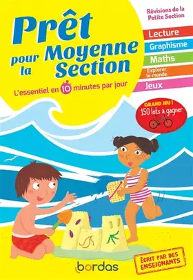 Couverture du produit · Prêt pour la MS – Cahier de vacances, révisions de la Petite Section (PS)