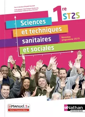 Couverture du produit · Sciences et techniques sanitaires et sociales - 1re ST2S