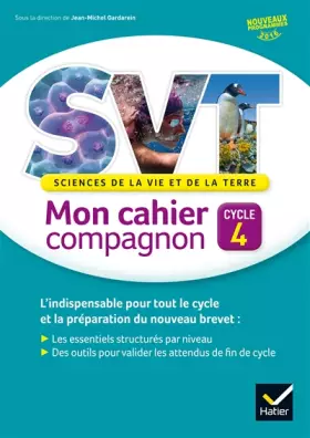 Couverture du produit · SVT cycle 4 éd. 2016 Mon cahier compagnon - Cahier de l'élève