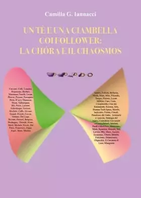 Couverture du produit · Un tè e una ciambella coi follower: la Chôra e il Chaosmos