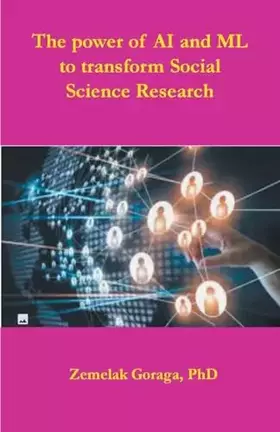 Couverture du produit · The power of AI and ML to transform Social Science Research